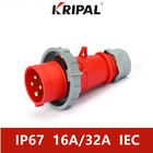Do soquete industrial trifásico da tomada de IP67 220V padrão Dustproof do IEC