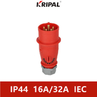 380V IP44 padrão universal de 3 IEC industriais dos soquetes e da tomada da fase