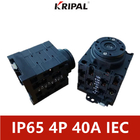 IEC manual trifásico 32A padrão 40A do interruptor de comutação IP65