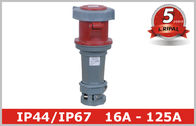 16A 32A 125A Waterproof o acoplador industrial IP44 IP67 do soquete da extensão