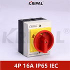 Padrão impermeável do IEC do interruptor UKP do isolador da C.A. de IP65 4P 16A 230-440V