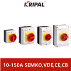 Tampa de interruptor de alavanca de borracha impermeável do IEC IP65 10-150A 230-440V