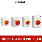 Interruptor do isolador de IP65 10-150A 230-440V 3P 4P com caixa protetora