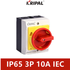 carga elétrica de 3P 10A 230-440V IP65 que isola o padrão do IEC do interruptor UKP