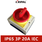 carga elétrica de 3P 10A 230-440V IP65 que isola o padrão do IEC do interruptor UKP