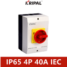 PC IP65 40A padrão do IEC do interruptor de controle da luz do interruptor do isolador de 3 fases