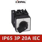 Interruptor de came IP65 da posição do padrão 3 do IEC 20A trifásico 230-440V